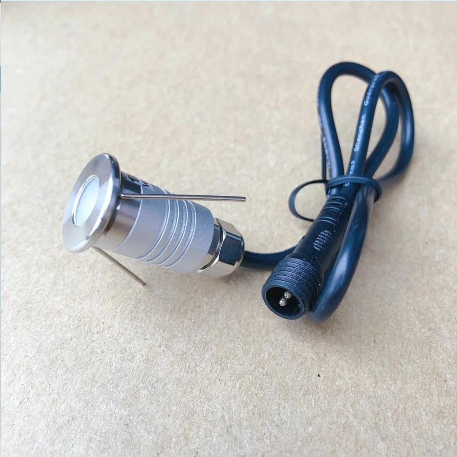 Светодиодный палубный светильник 12 в 1 Вт водонепроницаемый утопленный