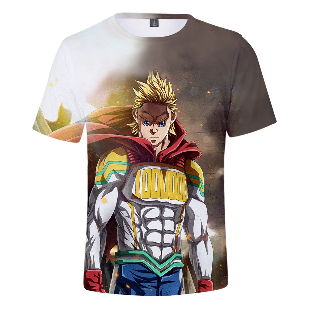 Аниме My Hero Academia Izuku Midoriya Косплей Boku No 3D футболка с коротким рукавом футболки