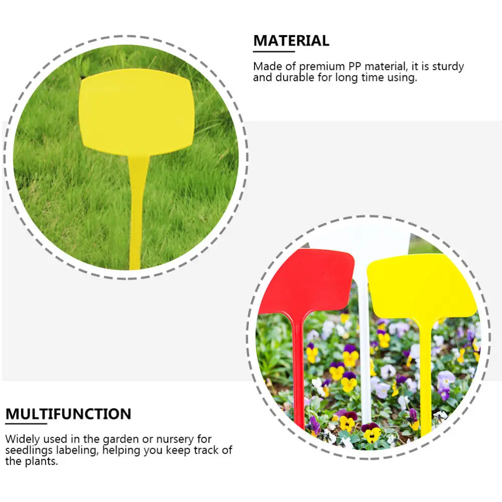 

5pcs Practical Plant Labels Plant Signs Decorative Garden Tags Plant Markers