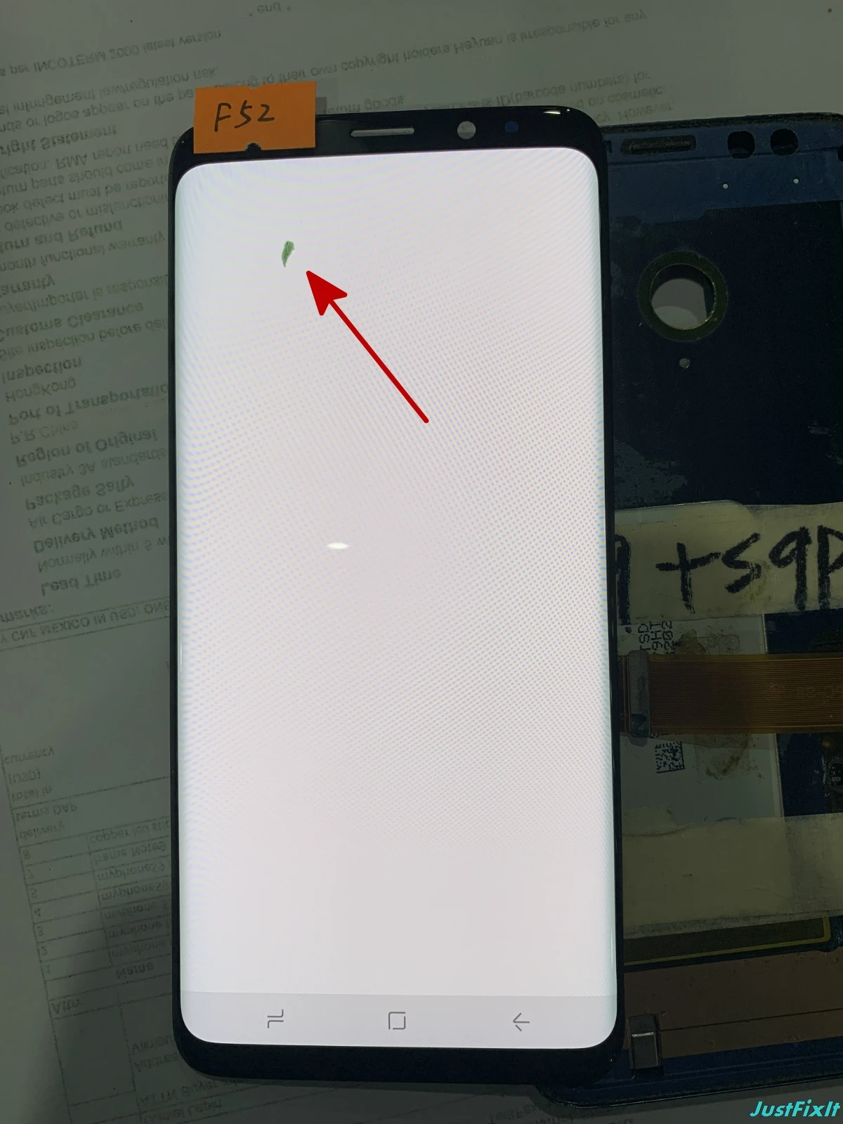 Супер AMOLED для samsung Galaxy S9 Plus G965F G965U S9plus ЖК-дисплей сенсорный экран дигитайзер дефект черное пятно