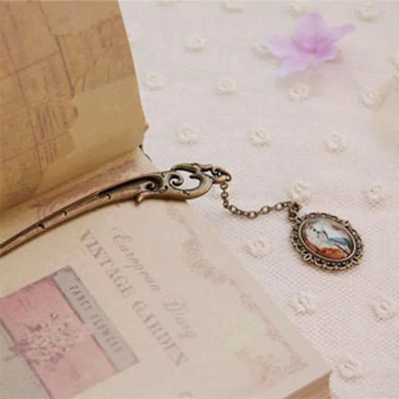 Новейшие винтажные дизайнерские закладки из сплава для книг креативные ретро