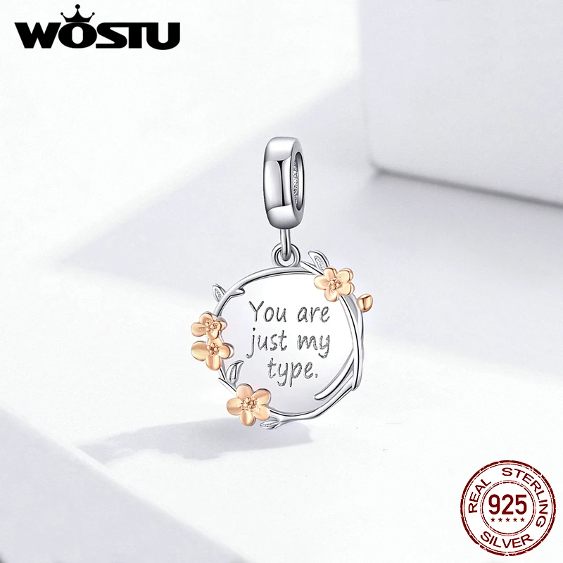 Подвеска для браслета в виде Розы|Ювелирные шармы| |