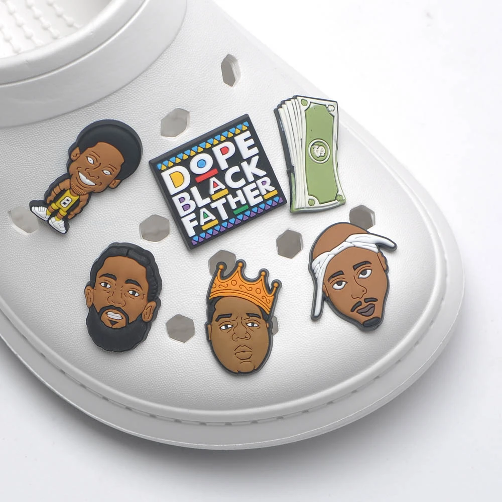 1 шт. украшения для обуви в виде крокса |