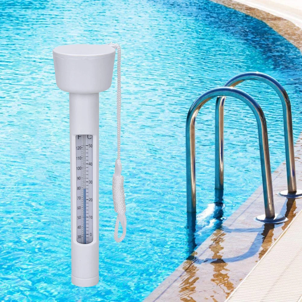 

Portable Swimming Pool Floating Thermometer Fountain Spa Hot Tub Durable Multi-function Temperature Gauge