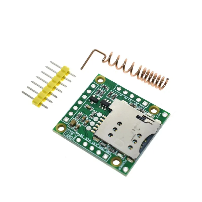 Наименьший модуль GPRS GSM WIS800C микро SIM-карта основная плата четырехдиапазонный TTL