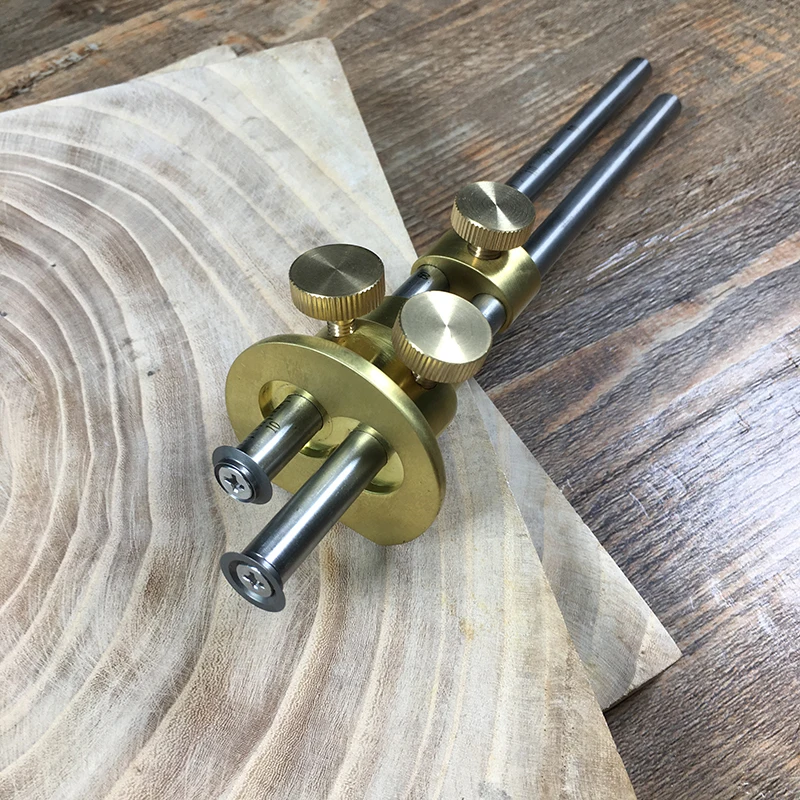 LUBAN деревообрабатывающая двустворчатая маркировочная линейка Метрическая и