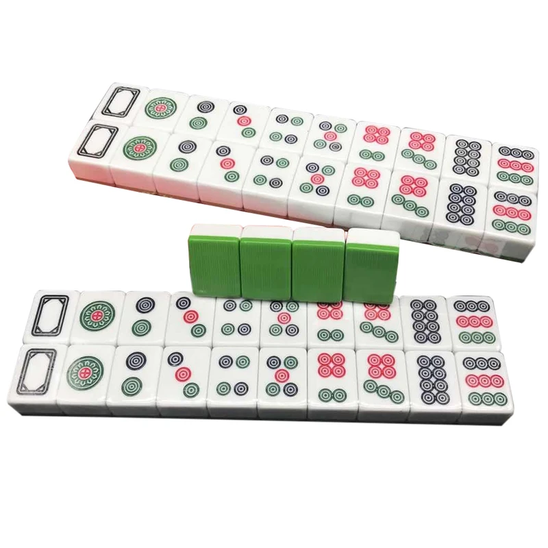 Mahjong Game Set Entertainment Table with 40 Medium Size Tiles | Игрушки и хобби