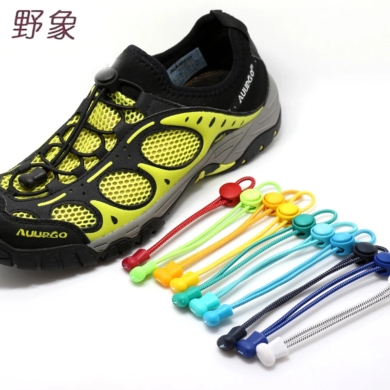 

Lowest Price No Tie Locking Shoe Laces Sneaker Lazy Elastic Shoelaces Luminous Shoe Lace Shoe Laces Kids