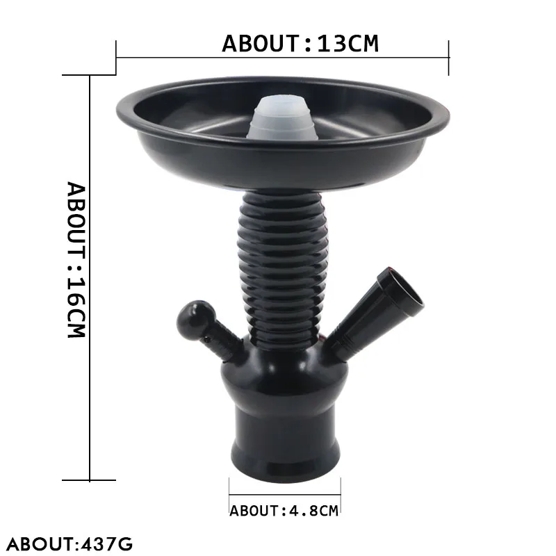1 шт. под давлением алюминиевых кальян наргиле ствол кальяна комплект для бутылки