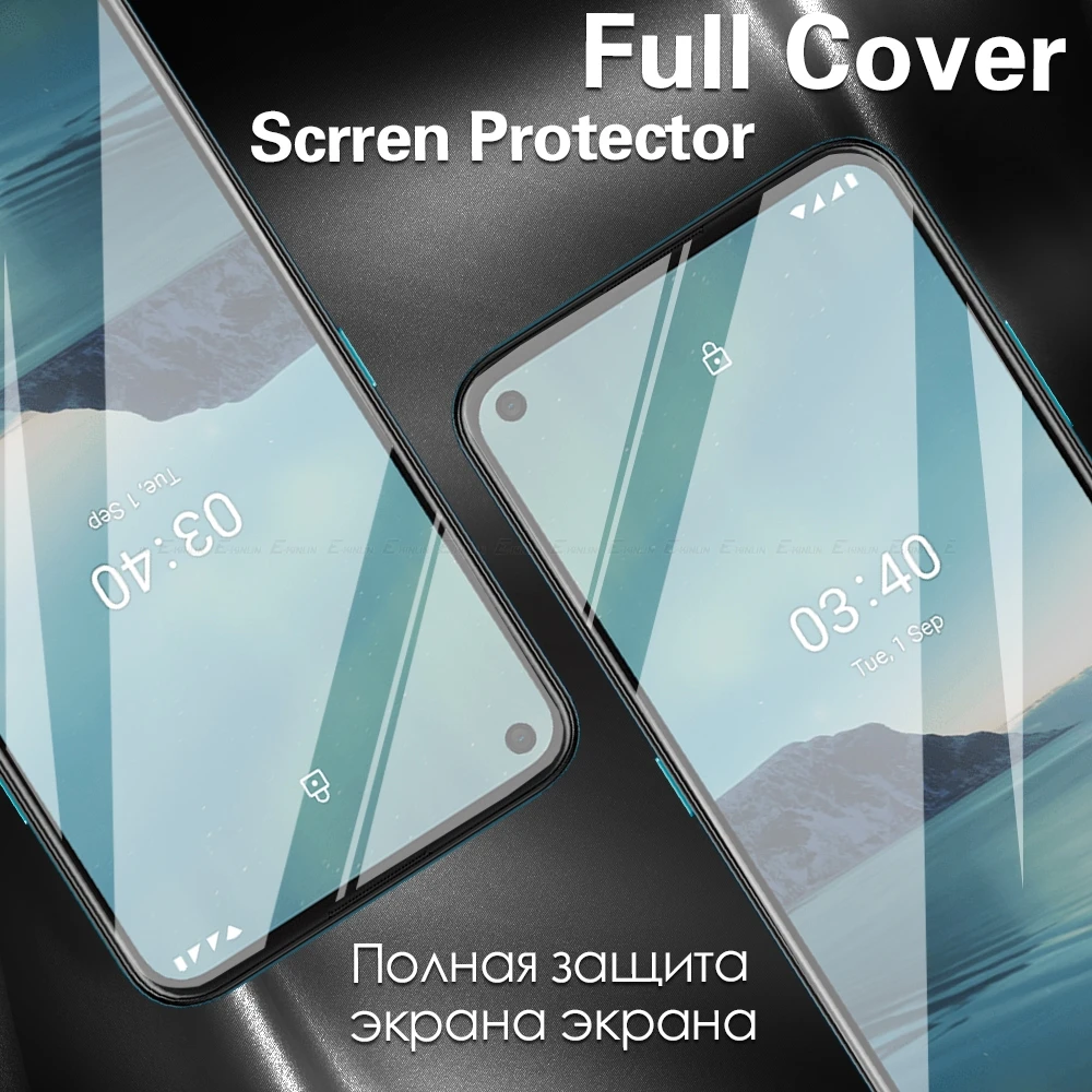 

Screen Protector Tempered Glass For Nokia 5.4 3.4 2.4 Full Cover Glass Protective Film