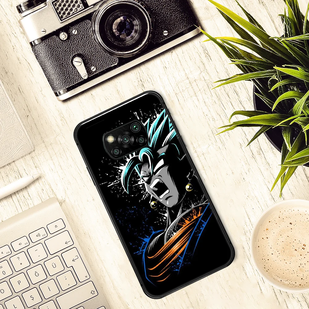 

Dragons Anime Ball Phone case Cover Hull For Xiaomi Mi A2 A3 8 9 9T Note 10 Se Lite Pro black Cover Pretty Etui Soft Hoesjes 3D