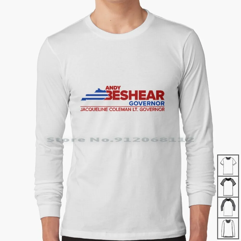 

Andy Beshear Long Sleeve T Shirt Andy Beshear Gubernatorial Race Jacqueline Governors Race Primary Governor Andy Beshear For