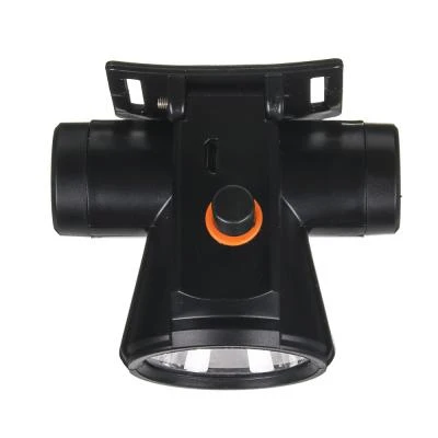 ЧИНГИСХАН Фонарь налобный 1 LED 3 Вт 7х8см 2 режима 1200мАч USB кабель пластик|Фары| |