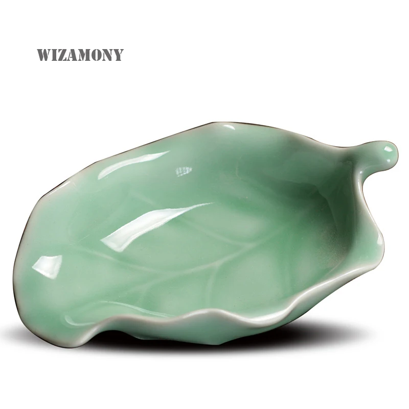 1 шт. WIZAMONY Longquan Celadon чайный держатель аксессуары для чая китайский фарфор 2 цвета