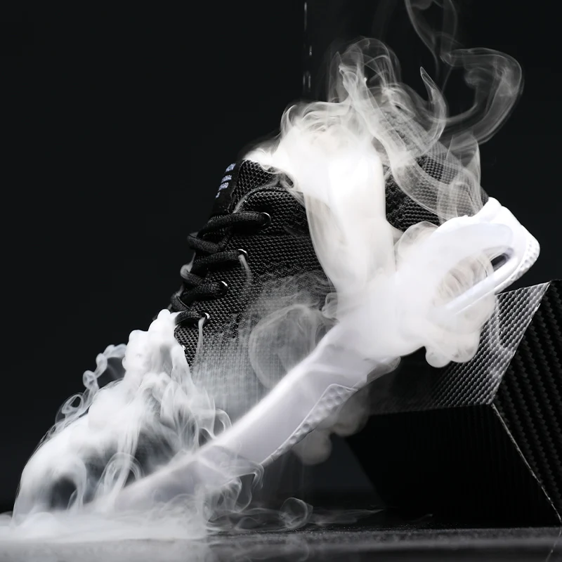 

Men's Sneaker Mesh Breathable Light Runnig For Men Shoes Lace-Up Black Sport Simple Training Shoes Zapatos De Hombre Size39-44