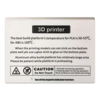 bed sticker for qidi tech x plus 3d printer 1pcs kit