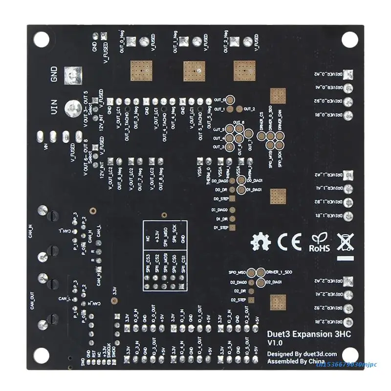 

Advanced Cloned Duet 3 Expansion 3HC Upgrades Controller Board
