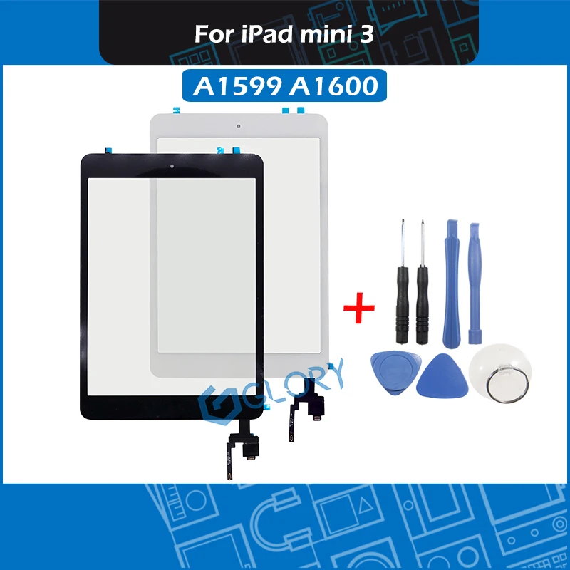 Новая сенсорная панель A1599 A1600 для iPad Mini 3 дигитайзер сенсорный экран Переднее