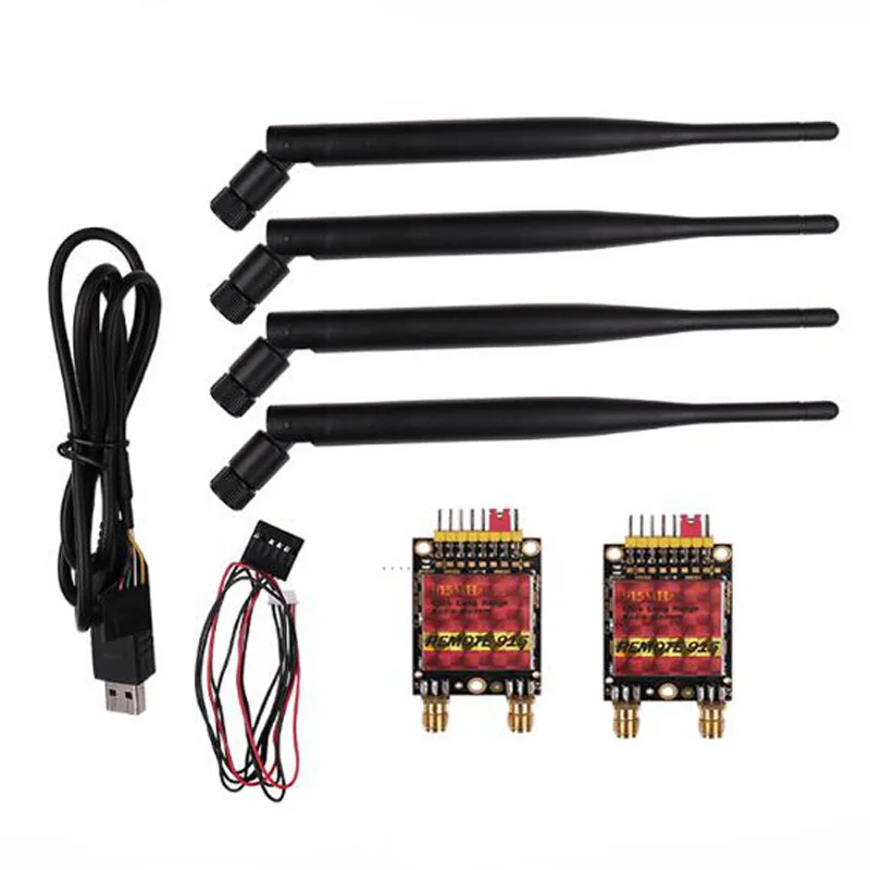 Пара 40 км ультра длинный диапазон RDF 900 915 МГц 3DR радио телеметрический модем для