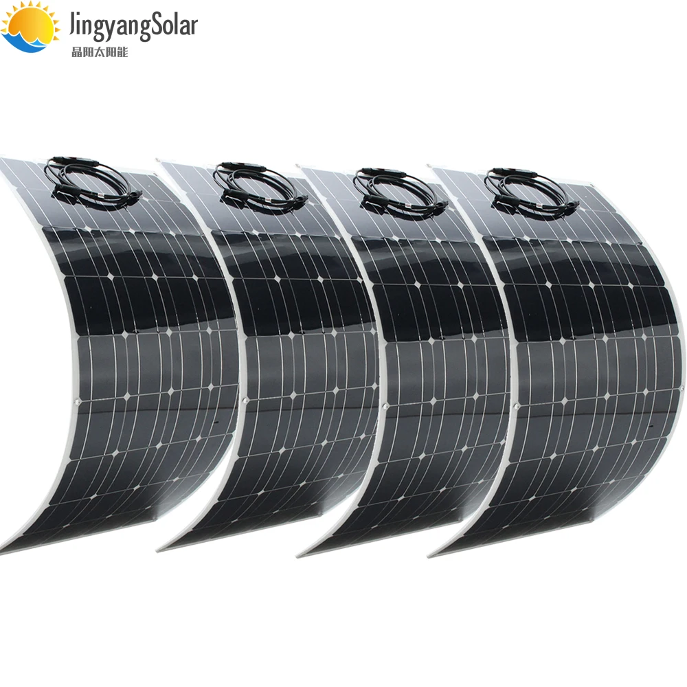 Новая цена по прейскуранту завода полугибкая солнечная панель 100 Вт 12 В