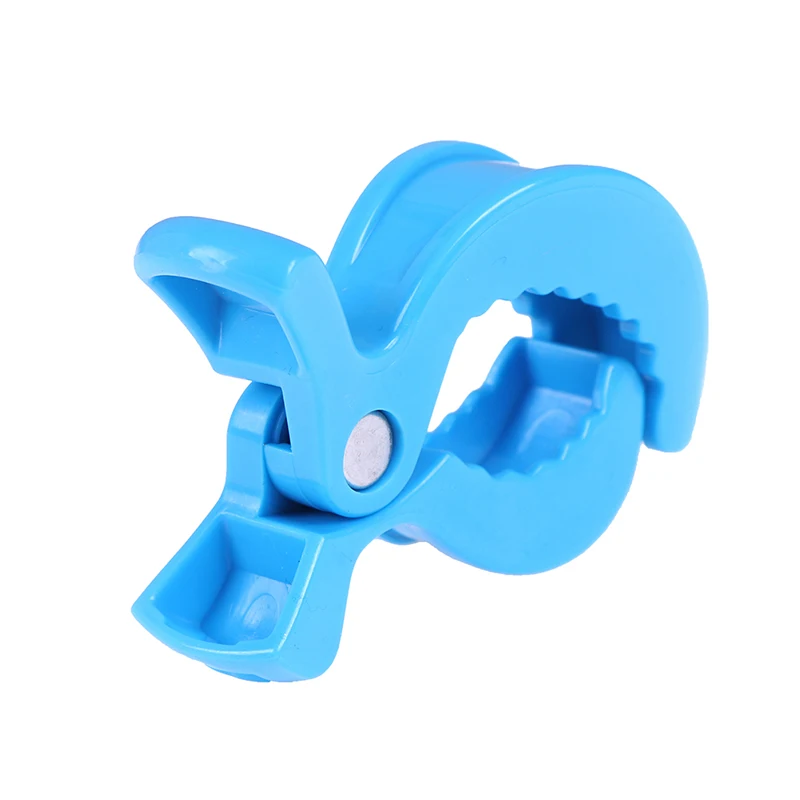 Зажим для детской коляски пластиковый разноцветный | Мать и ребенок