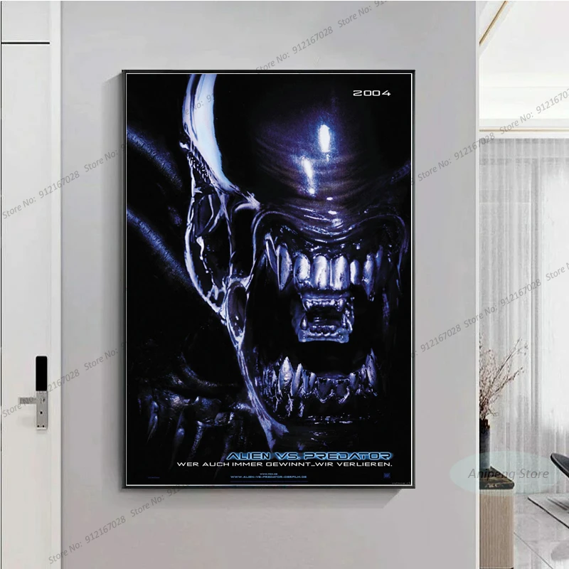 Настенная картина инопланетянин Классический плакат с изображением фильма