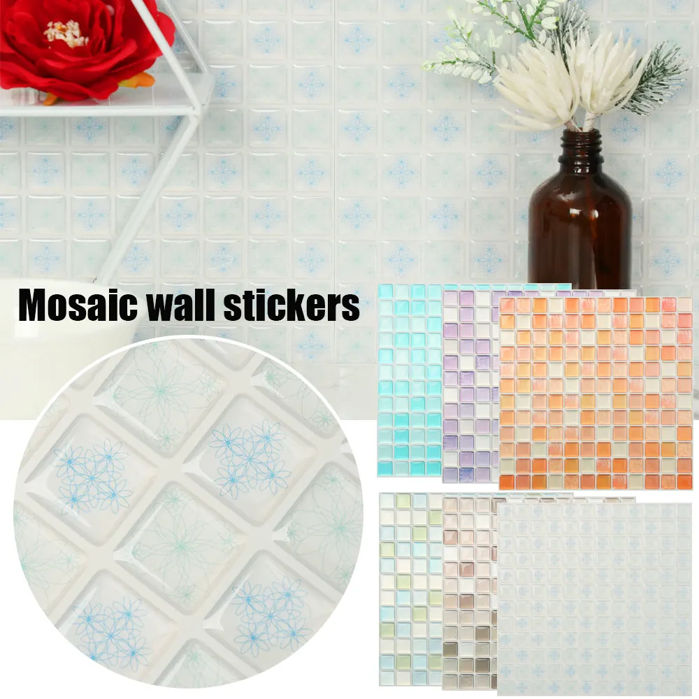 1 шт. самоклеящаяся виниловая настенная наклейка настенные плитки обои 3D