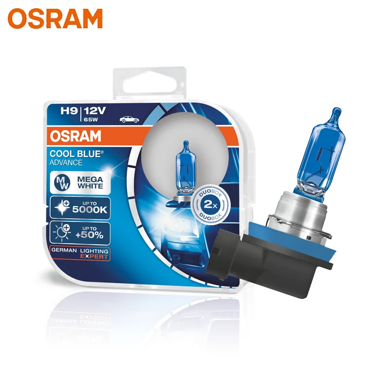 Галогенные холодные синие лампы OSRAM H9 62213CBA Advance 12 в 65 Вт оригинальная