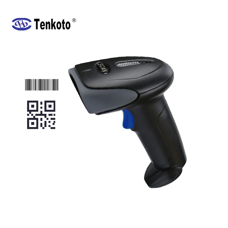 

USB 1D QR 2D Barcode Scanner Handheld Wire Codes Reader CCD PDF417 Data Matrix Bar Format Automatic Scan