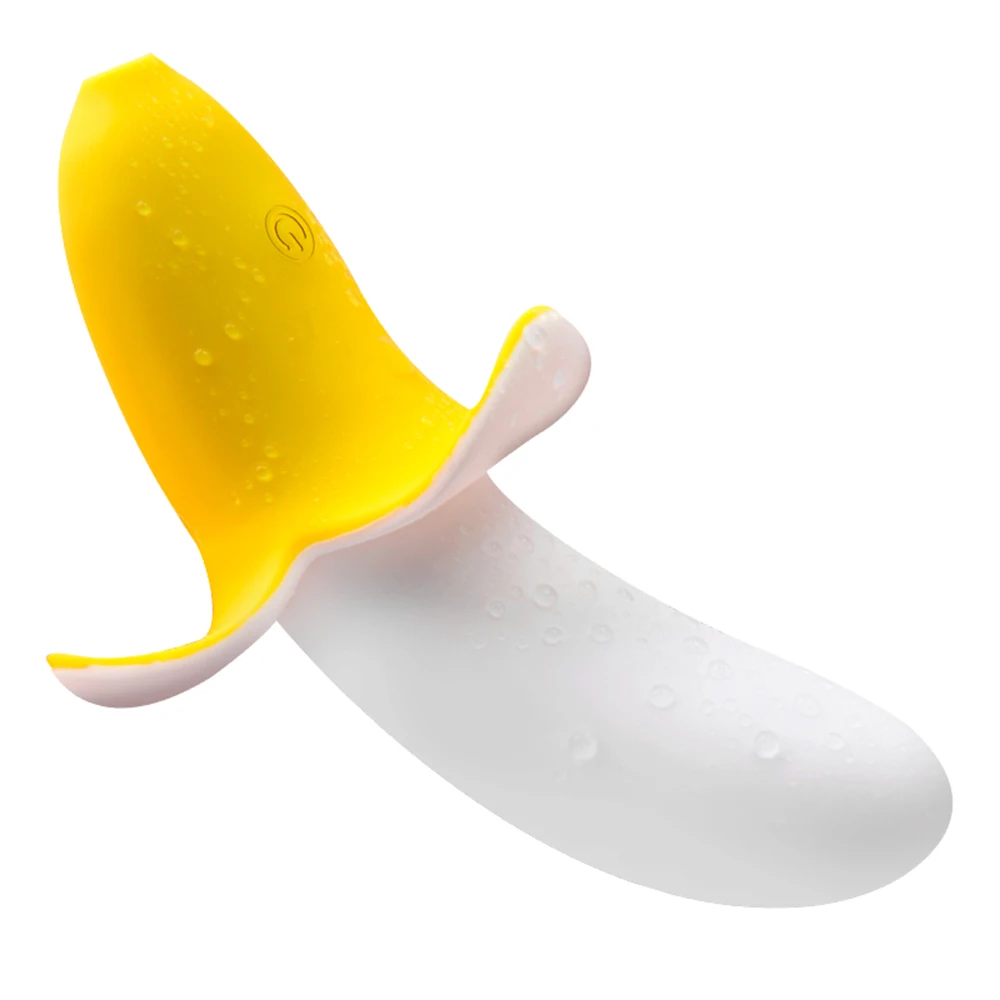Новинка Перезаряжаемые банан силиконовый фаллоимитатор вибратор Массажер
