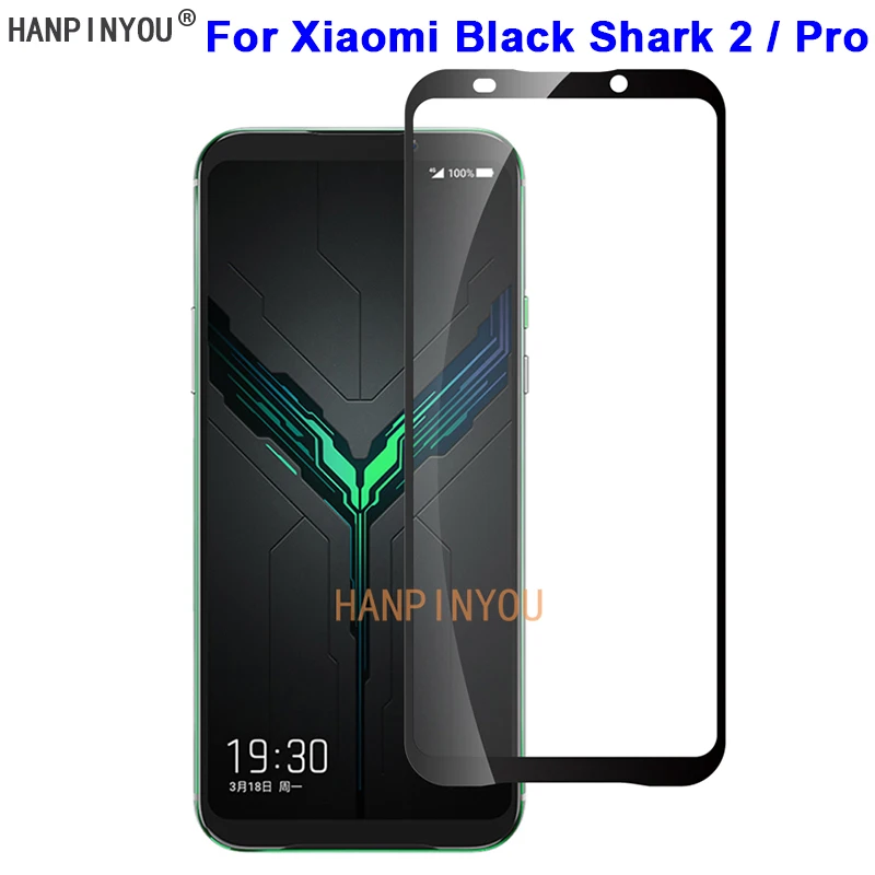 Для Xiaomi Black Shark 2 / Pro 6 39 &quotтвердость 9H 2.5D полное покрытие закаленное стекло пленка