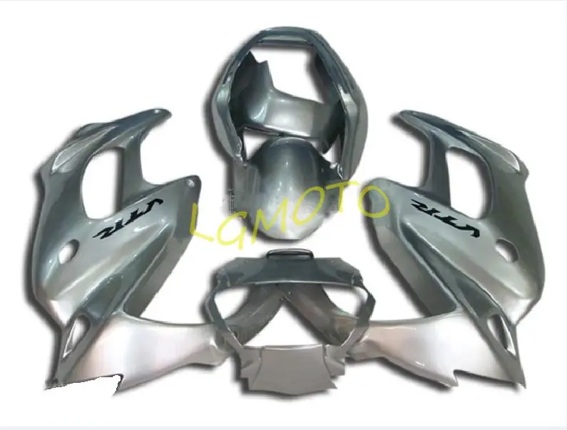 

Бесплатный заказ honda VTR1000 F 1995-2005 1996 1997 мотоциклетный комплект обтекателей для VTR1000F кузов Honda VTR1000F 95-05 # U93W7 серебристый