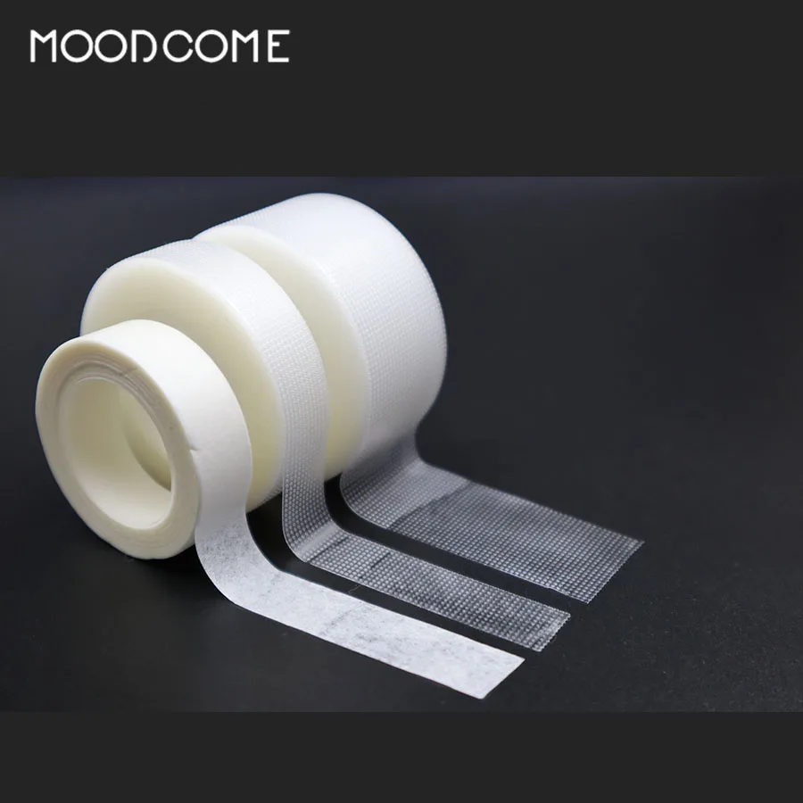 

Оптовая продажа 1/5 шт Наращивание ресниц Профессиональная Медицинская водонепроницаемая лента Нетканая легко рвать без ворса белая шелков...