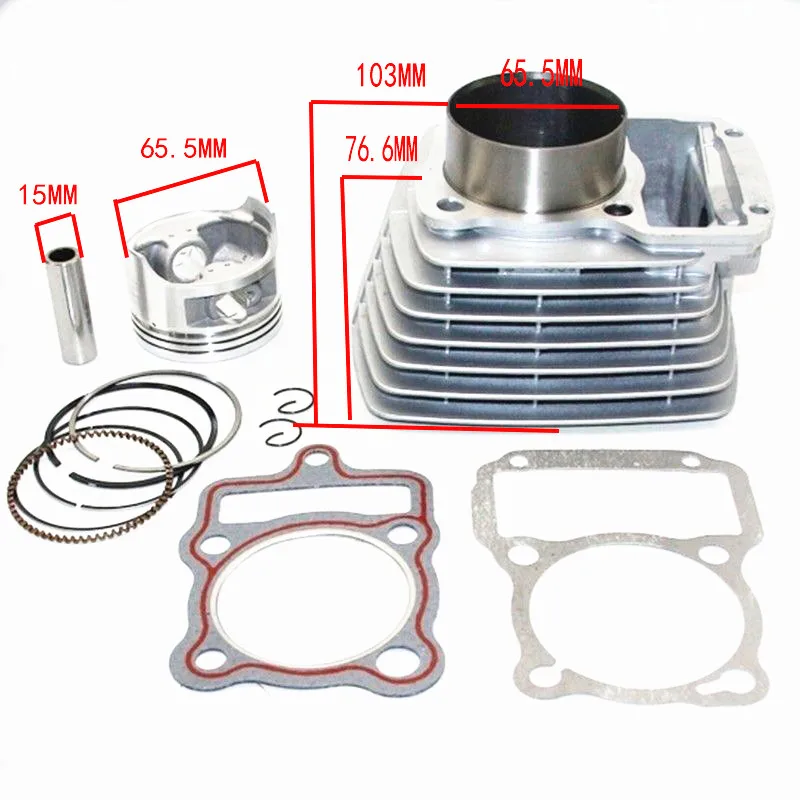 65 5 мм мотоцикл общая газовая сковорода с одним цилиндром и поршень наборы