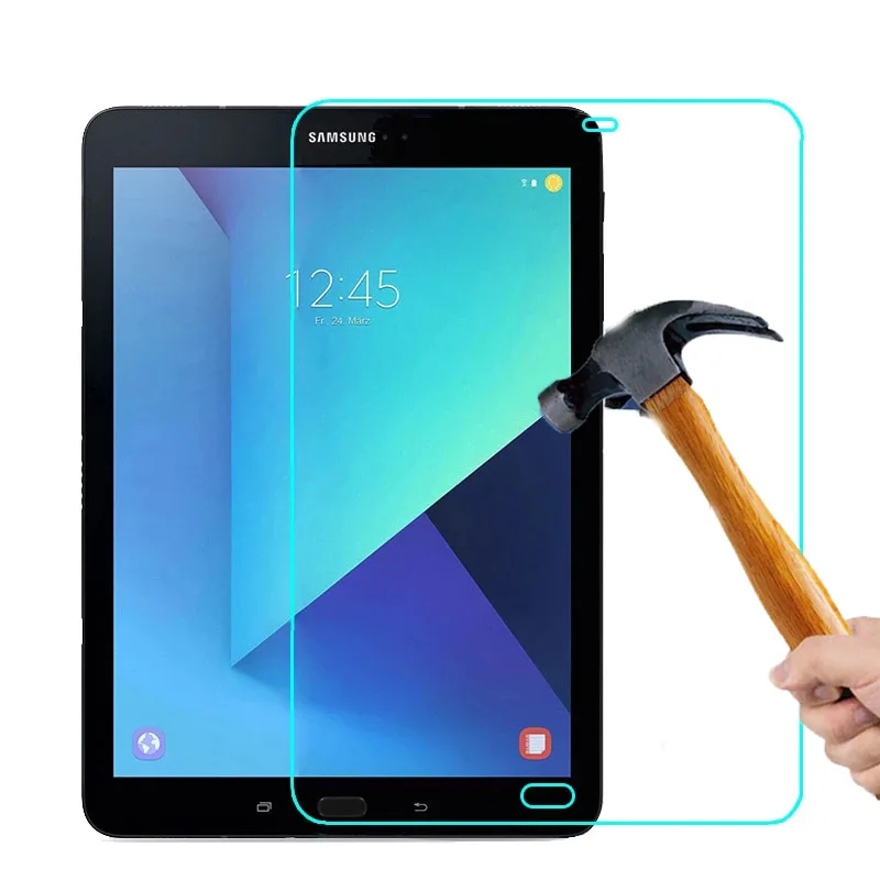 

Закаленное стекло для защиты экрана Samsung Galaxy Tab S3 9. 0 T820 T825, полноэкранная Защитная пленка для планшета