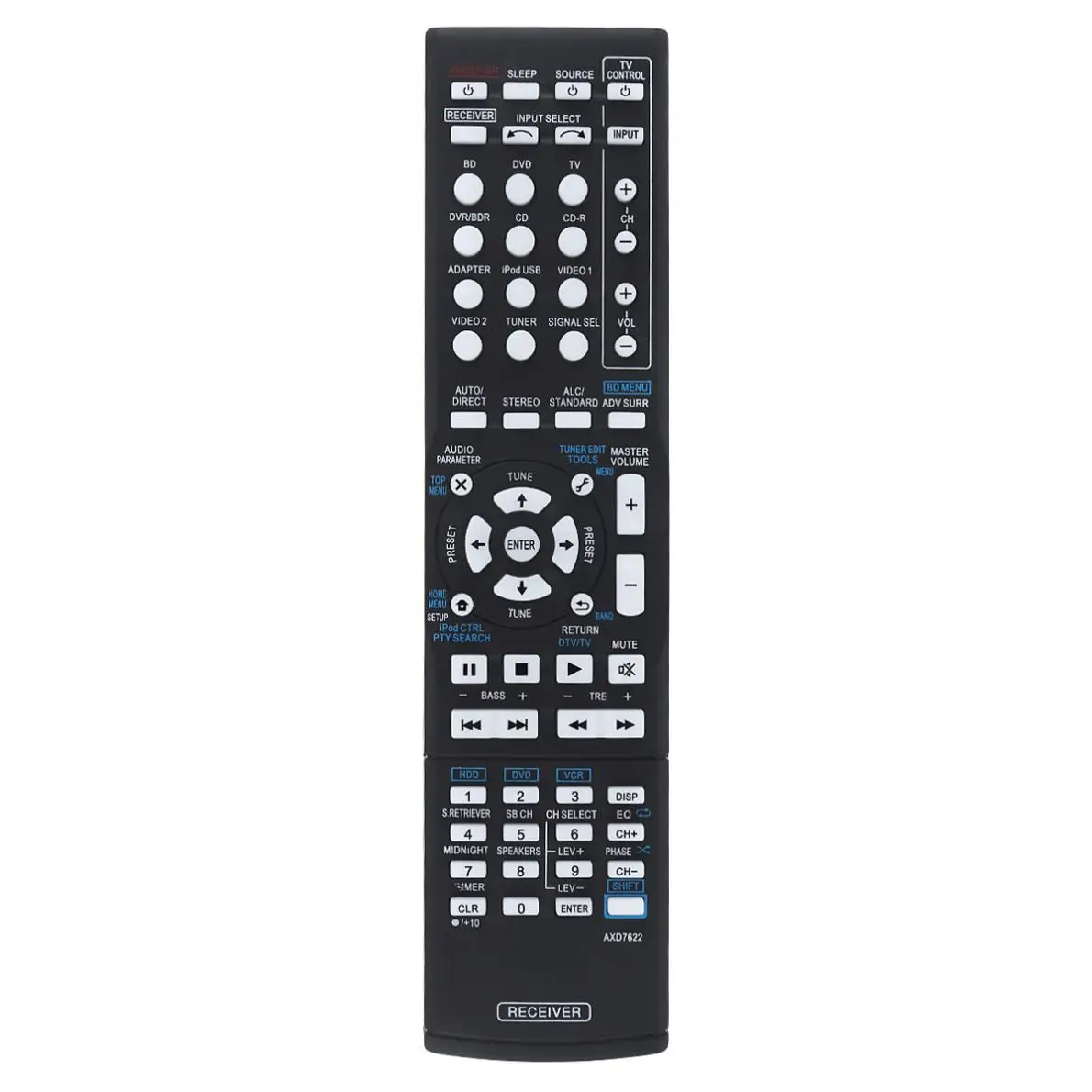 2019 Replacement IR Remote Control with Long Distance Suitable for Pioneer VSX-521 AXD7660 VSX-422-K AXD7662 | Электроника