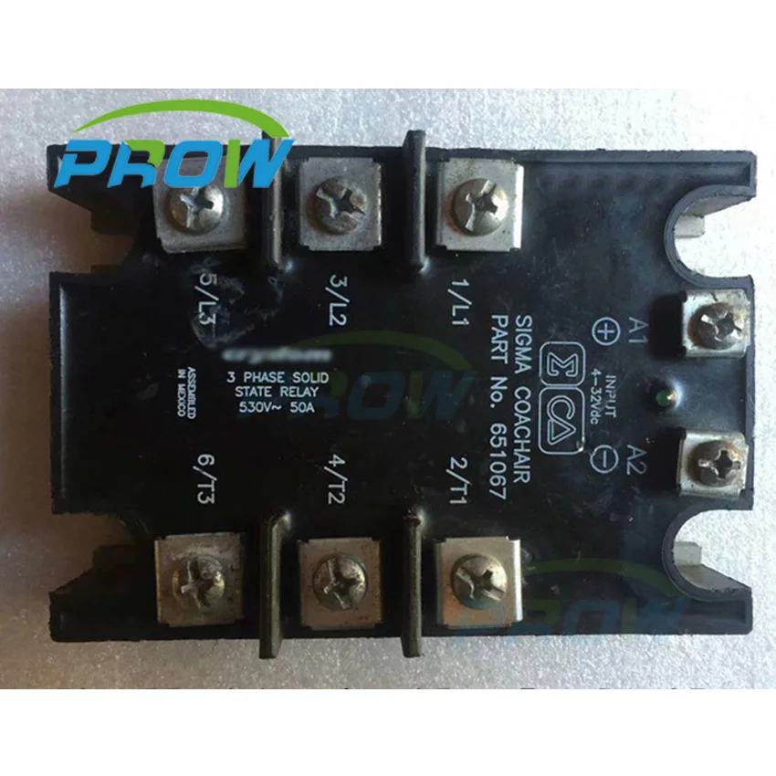 

Prow NO.651067 530V-50A relay current 50A 651067