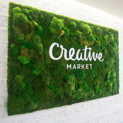 1000 г Высокое качество имитация зеленых растений неувядающий искусственный