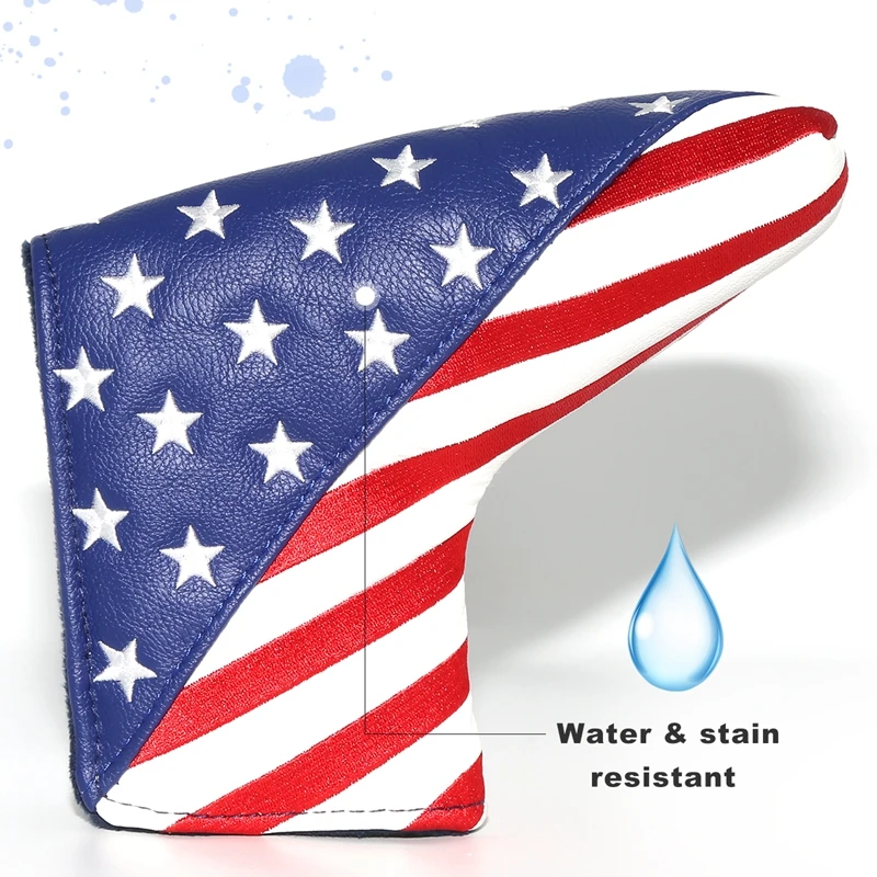 Крышка головки клюшки для гольфа флаг США амарика лезвие головные уборы чехол