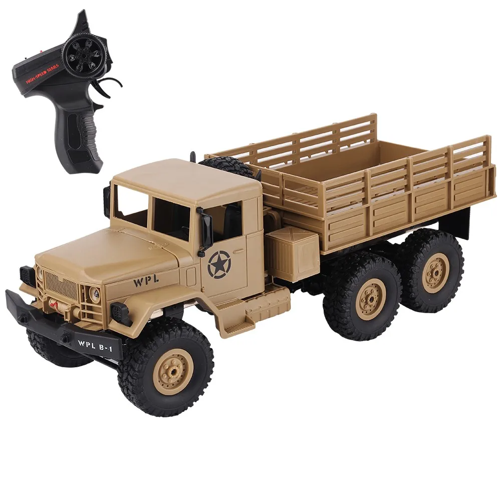 WPL1/16 RC грузовик военная модель автомобиля 6WD внедорожник Альпинизм 2 4G Дрифтинг