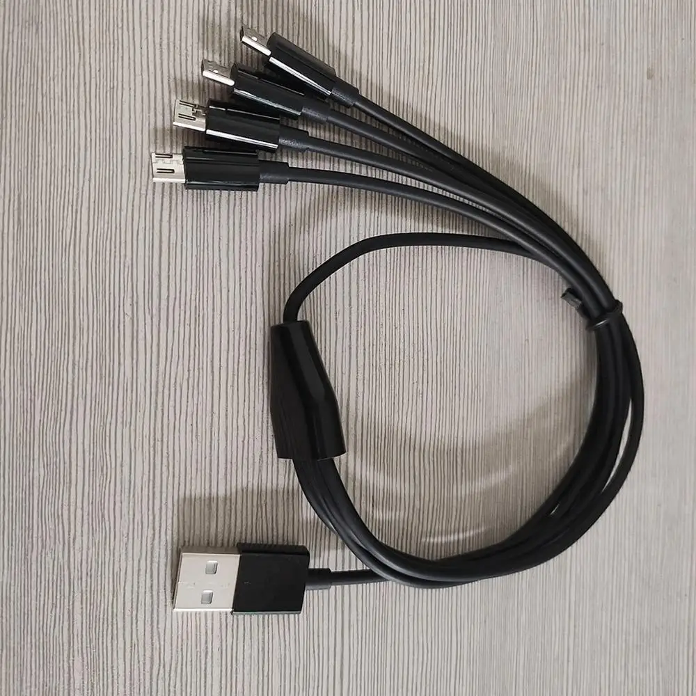 50cm Micro USB мульти кабель для зарядки 4 в 1 Android мобильный телефон быстро Зарядное