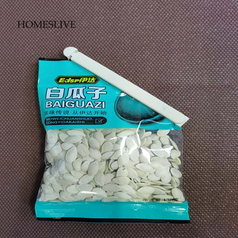 

5 Lot Of Portable Food Snacks Sealed Bag Clip Color Environmental Protection Kitchen Gadget Is Necessary For Home Life
