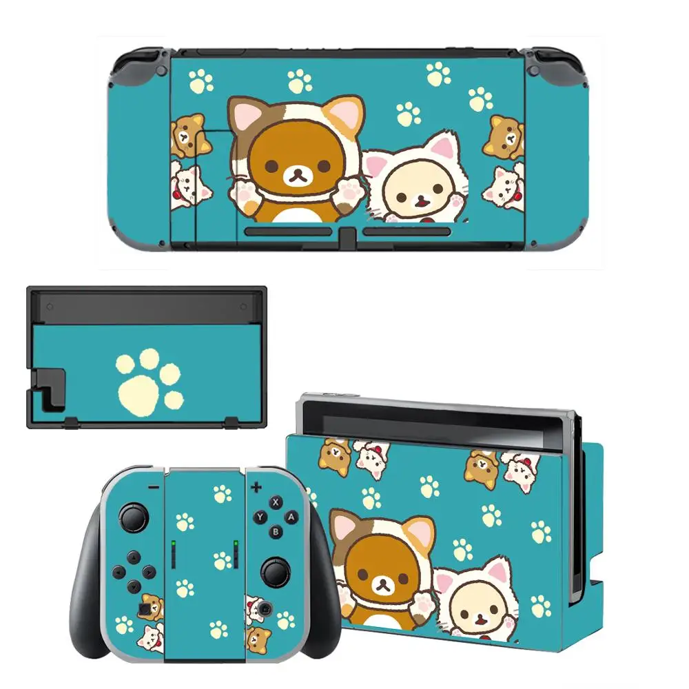 Наклейки для Nintendo Switch наклейки консоли и джойстика Joy-Con | Электроника