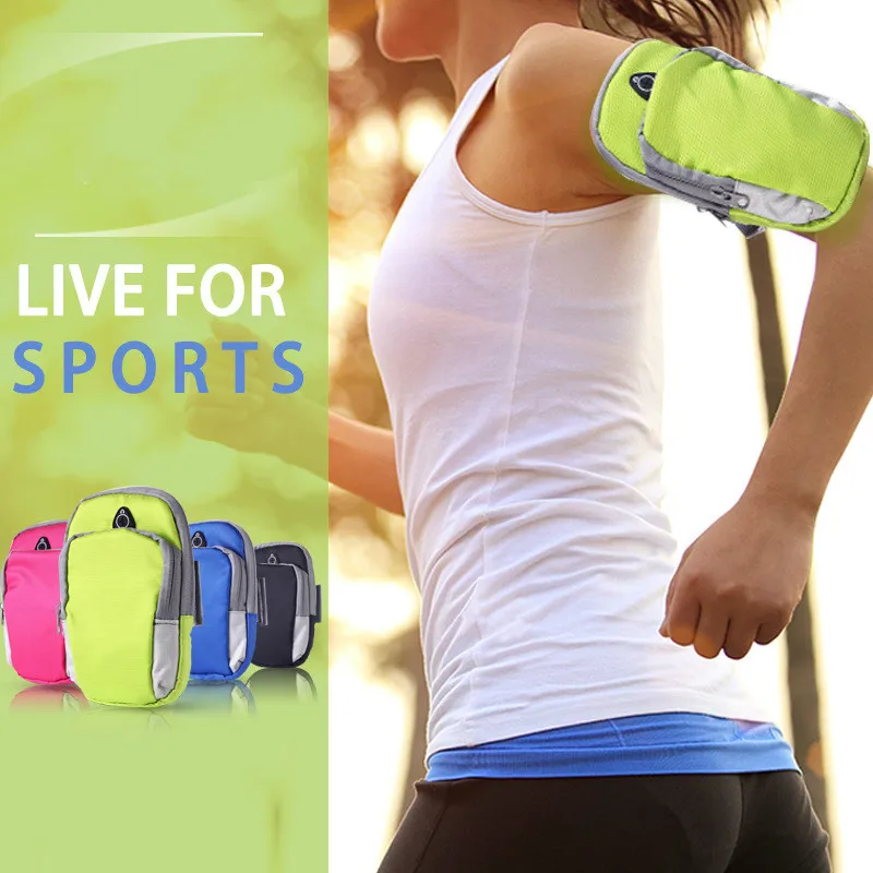 

Sports Running Armband Bag Case Cover Running armband Universal Waterproof Sport mobile phone Holder Outdoor Sport Phone Arm pou