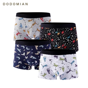 4 штупак Трусы для Мужчин Боксеры Большие Размеры Органический Хлопок Трусы для Мужчин Пикантные Боксеры Дышащие Шорты L XL XXL XXXL