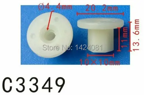 

100x / 500x OEM Rear Bumper-Center Bracket Nut for GM 11547637