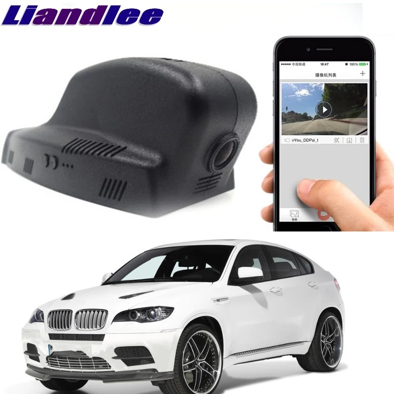 Автомобильный видеорегистратор Liandlee с Wi Fi для BMW X6 E71 2008 ~ 2012|Видеорегистраторы| |