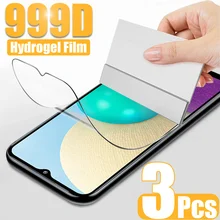 3Pcs Hydrogel Film For Samsung Galaxy A02 A12 A22 A32 A42 A52 A72 Screen Protector For Samsung  02 M12 M32 M42 M62 F41 F62 Film