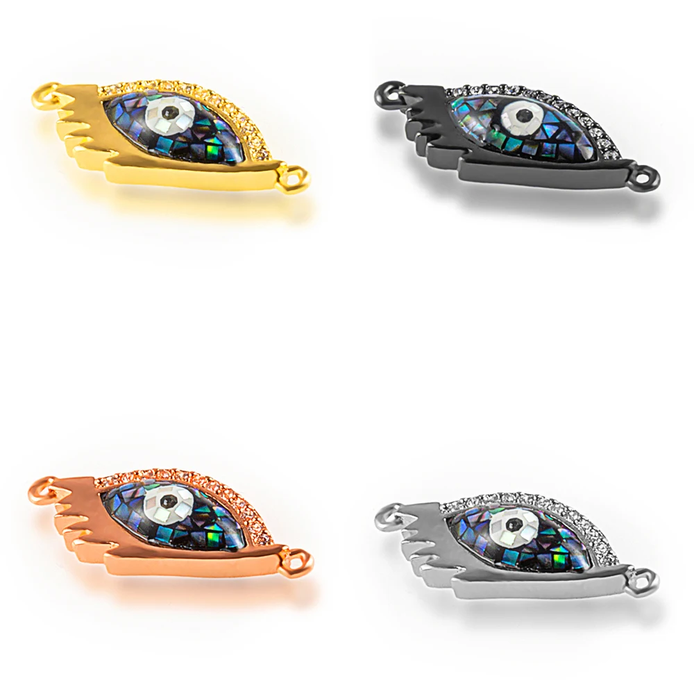 

Ювелирные изделия «сделай сам» 20*10 мм, подвеска «волшебный глаз», подвеска, ожерелье, соединитель, аксессуары, миниатюрный прецизионный бра...