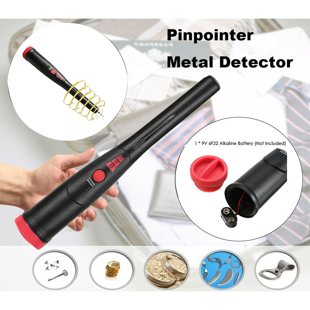 Портативный водонепроницаемый металлоискатель подводный подземный детектор
